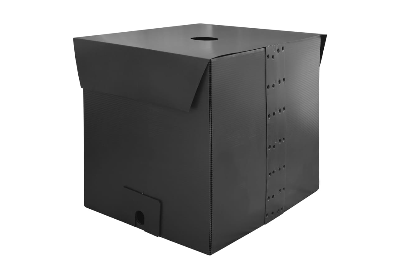 Corrugado caja completa